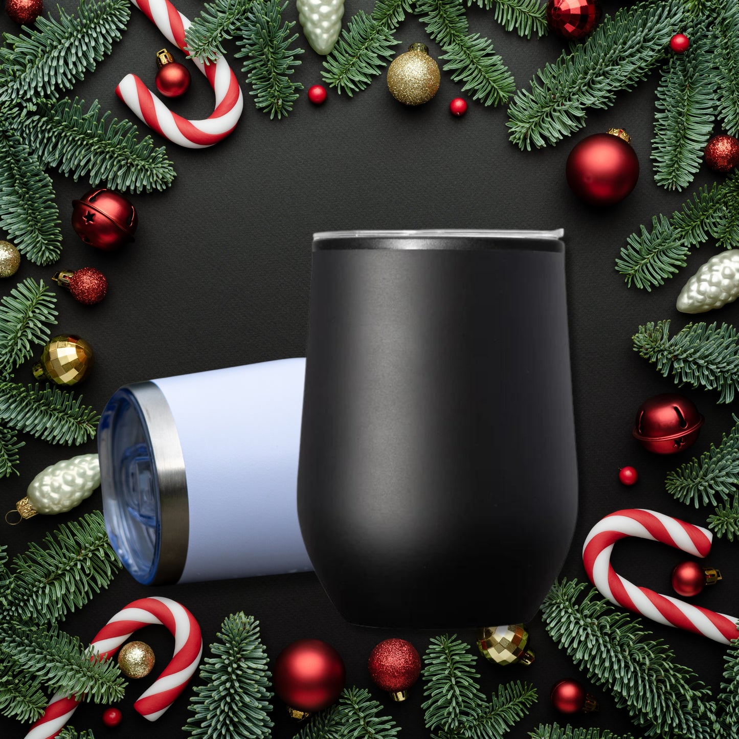 Laser Engraved 16oz Wine Tumbler