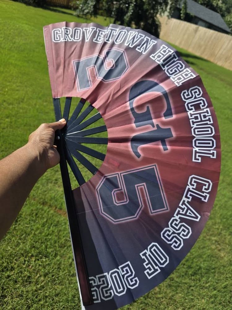 Custom Hand Pop Fan
