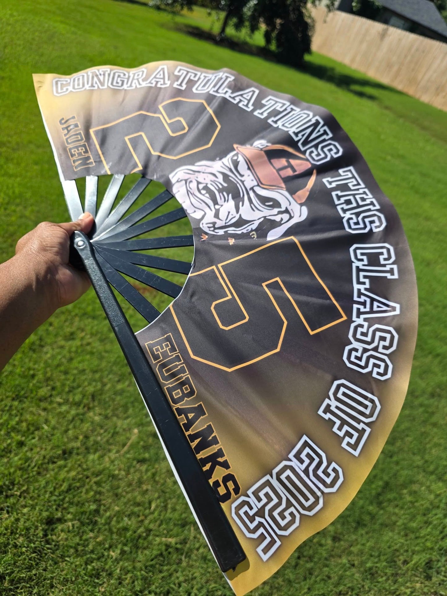 Custom Hand Pop Fan
