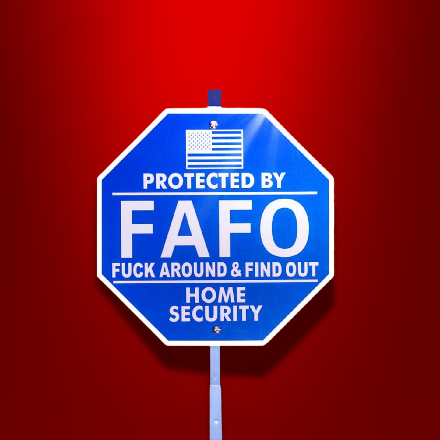 FAFO Acrylic Yard Sign