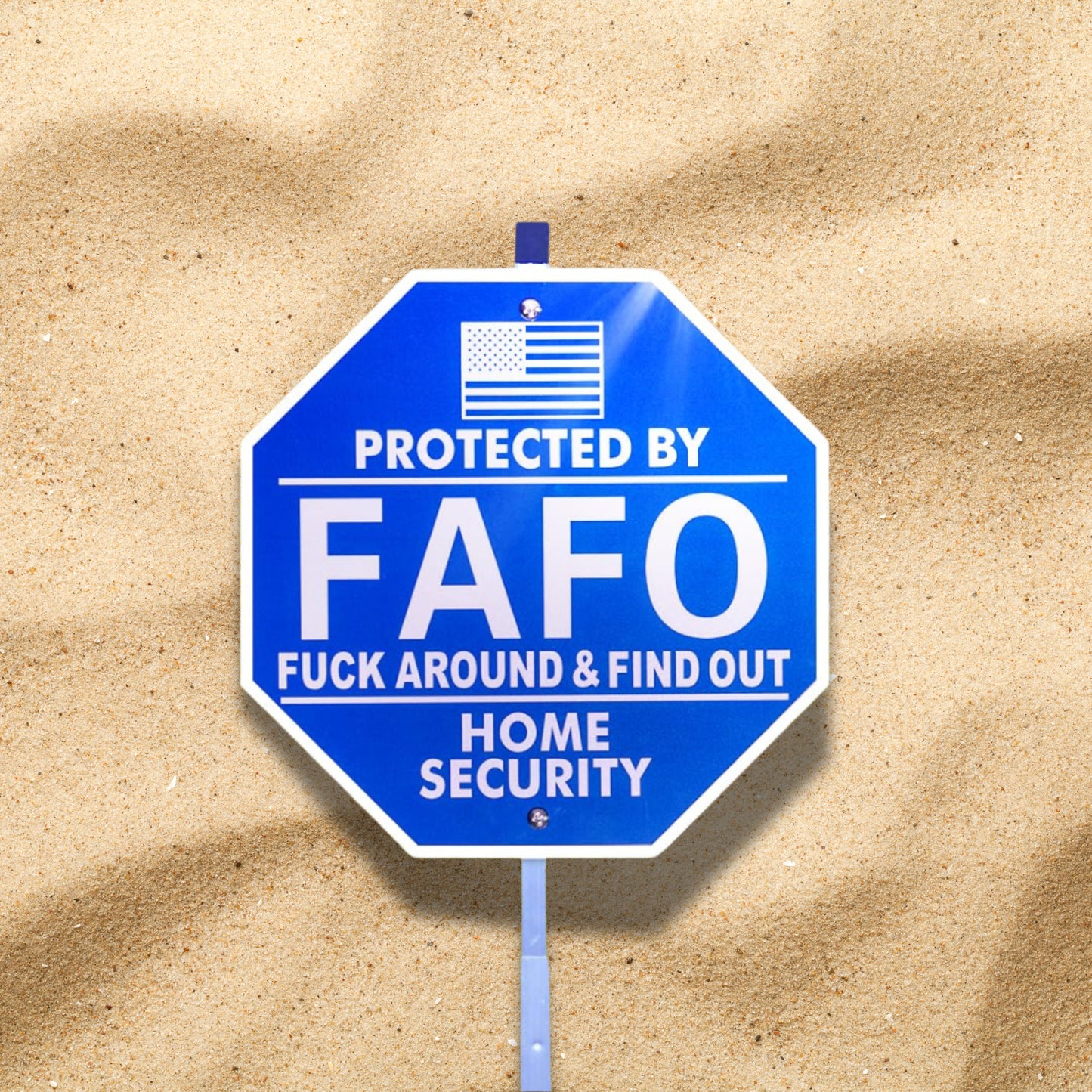 FAFO Acrylic Yard Sign