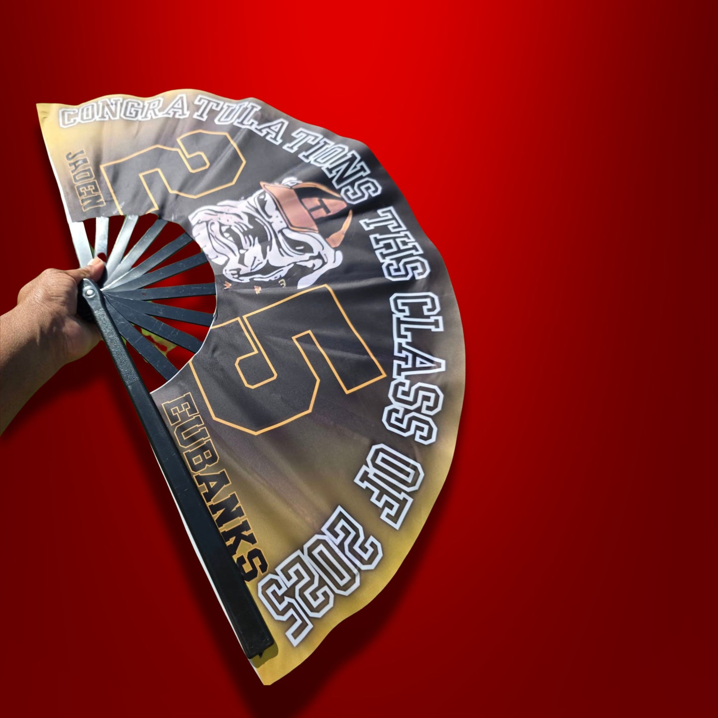 Custom Hand Pop Fan