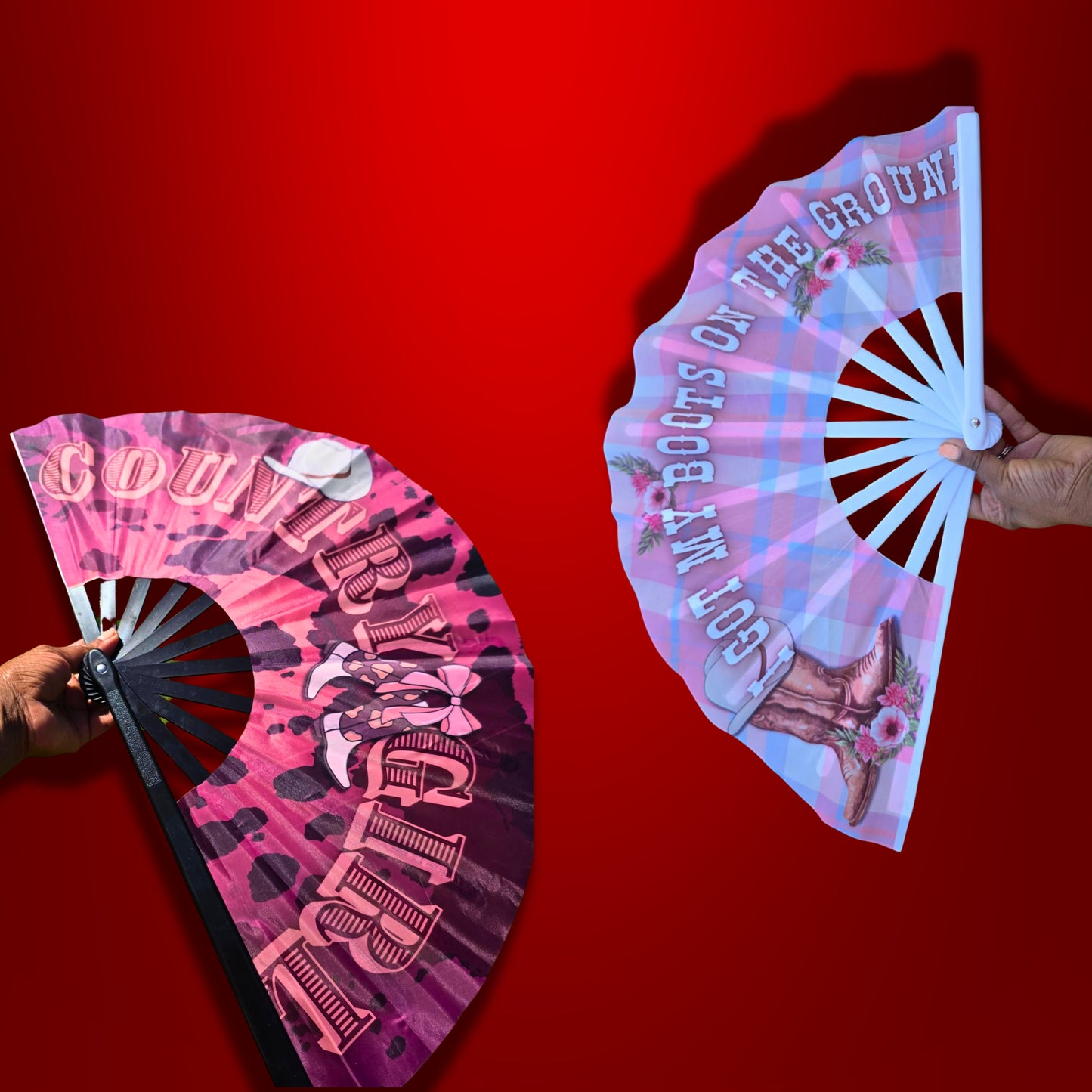 Custom Hand Pop Fan