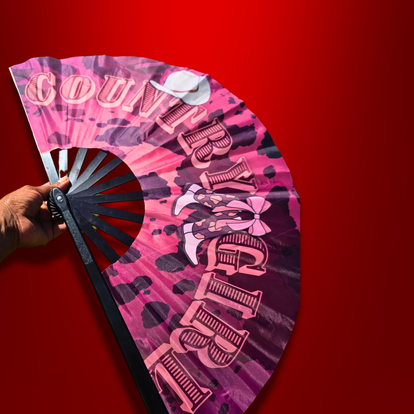 Custom Hand Pop Fan