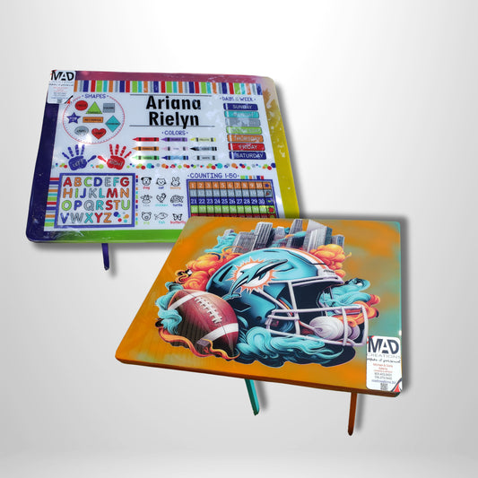 Custom Wooden Tray Table