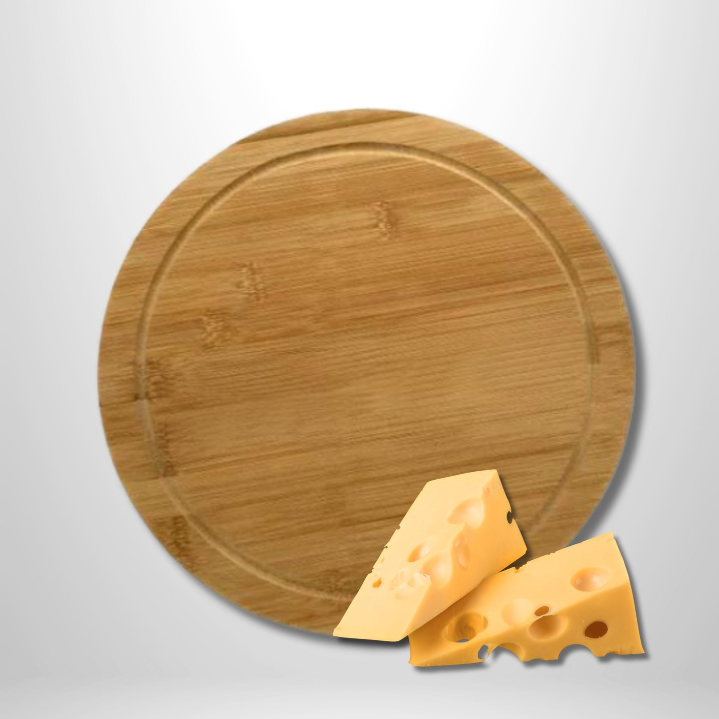 Engraved Bamboo Cheese Board