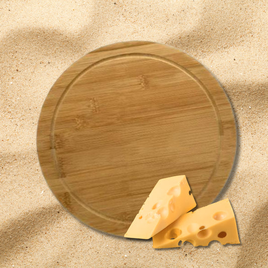Engraved Bamboo Cheese Board