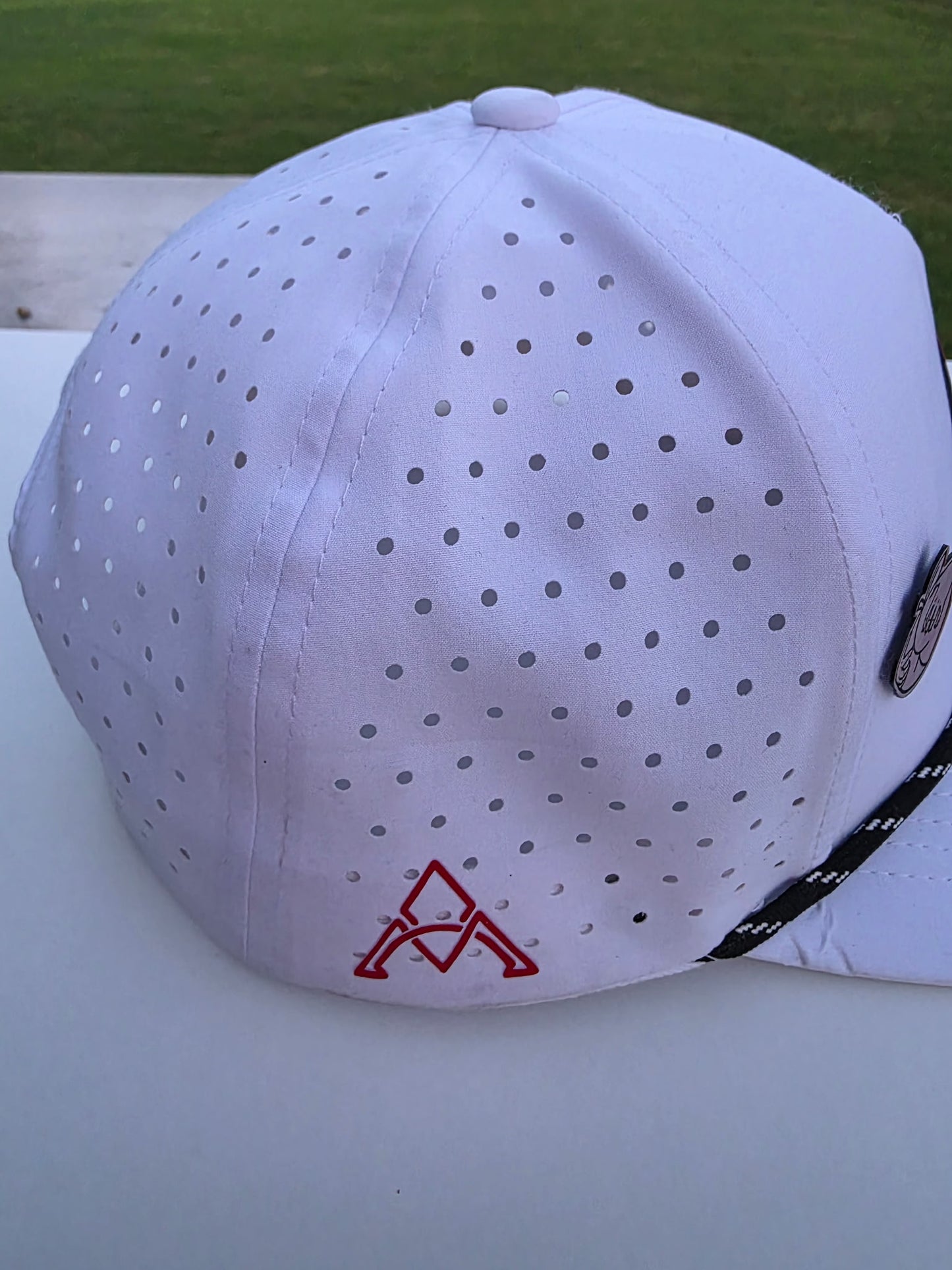 Atlanta Falcons Rope Hat – White with Red Patch