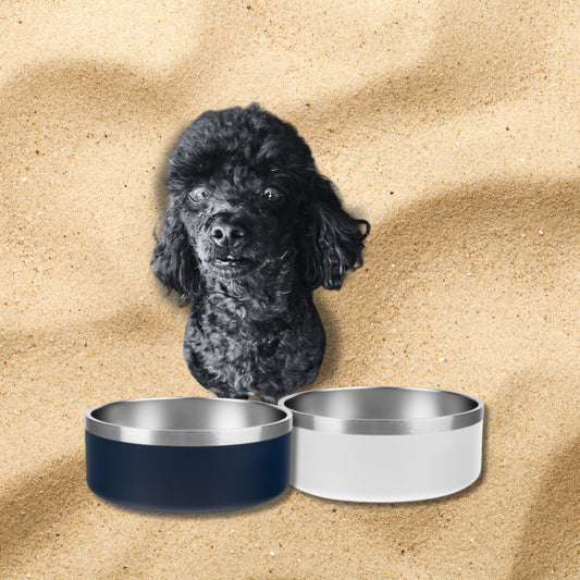 Laser Engraved Dog Bowls