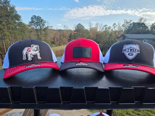 Custom caps (laser patch, iron on, DTF)