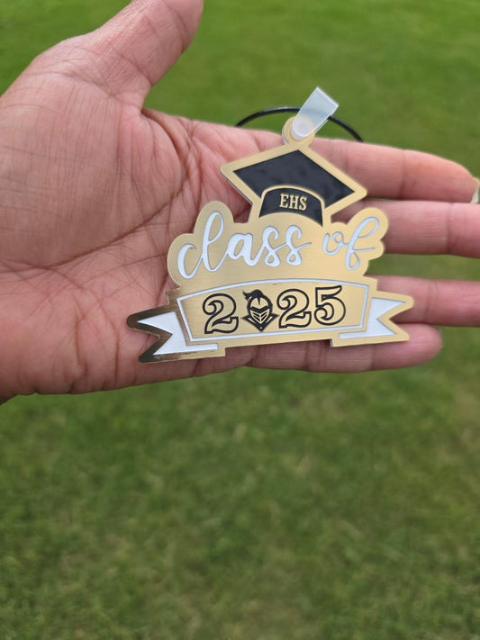 Graduation "Class of" Keychain